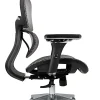 Nouhaus Ergo3D Ergonomic Fabric High-Back Office Chair, Silver Gray