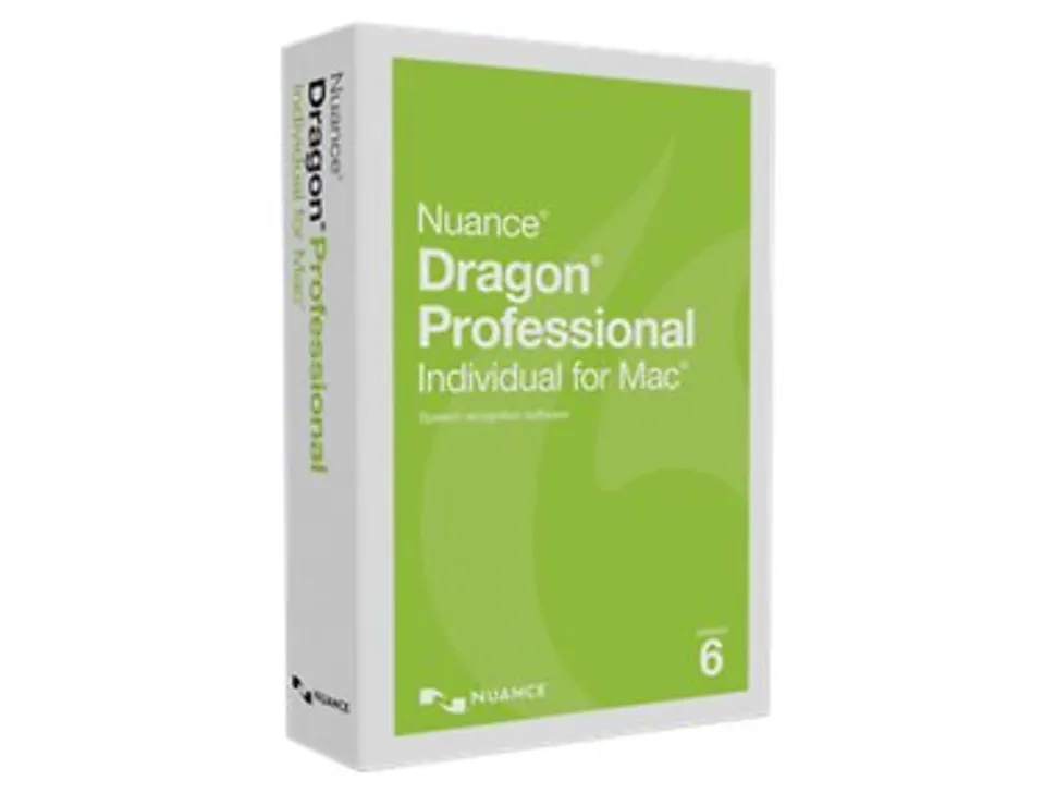 Nuance® Dragon® Professional Individual v6, For Mac®, Disc
