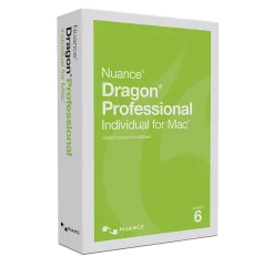 Nuance® Dragon® Professional Individual v6, For Mac®, Disc