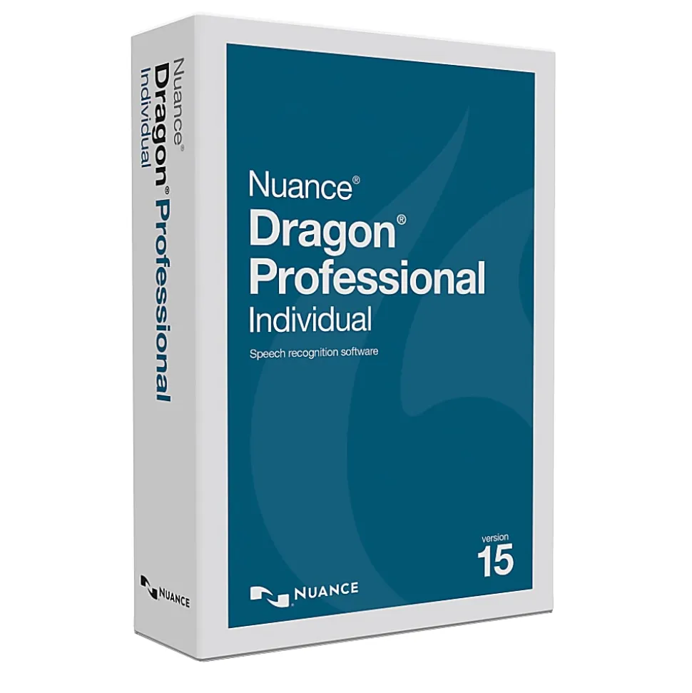 Nuance® Dragon® Professional Individual, v15, Disc
