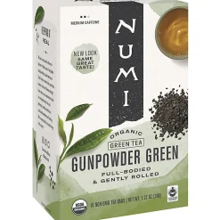 Numi® Organic Gunpowder Green Tea, Box Of 18