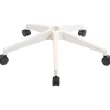 NuSparc Mid-Back Task Chair - Fabric Back Material - Mid Back - 5-star Base - Gray - Armrest - 1 Each