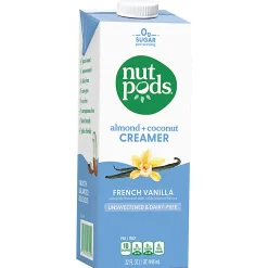 Nutpods® French Vanilla Non-Dairy Creamer, 32 fl oz carton