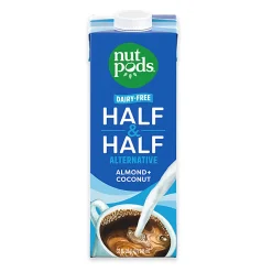 Nutpods® Unsweetened Non-Dairy Half & Half Creamer, 32 fl oz carton