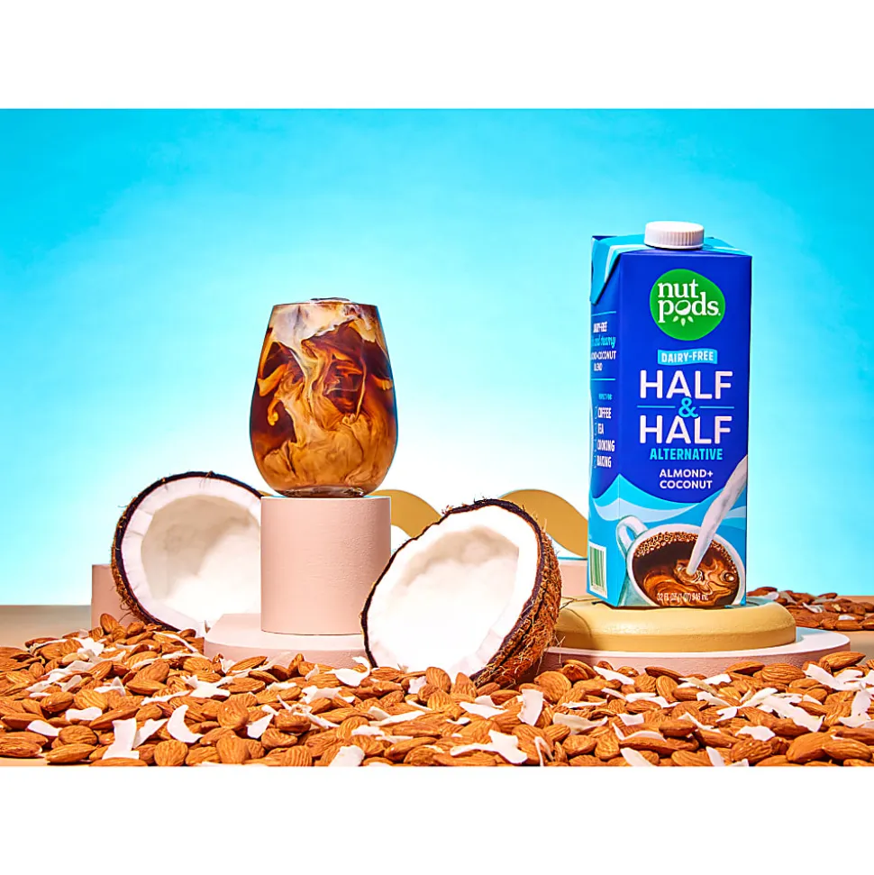 Nutpods® Unsweetened Non-Dairy Half & Half Creamer, 32 fl oz carton