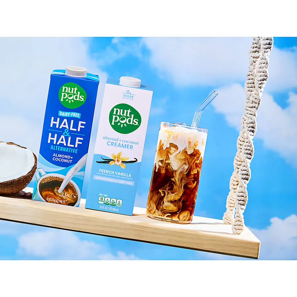 Nutpods® Unsweetened Non-Dairy Half & Half Creamer, 32 fl oz carton