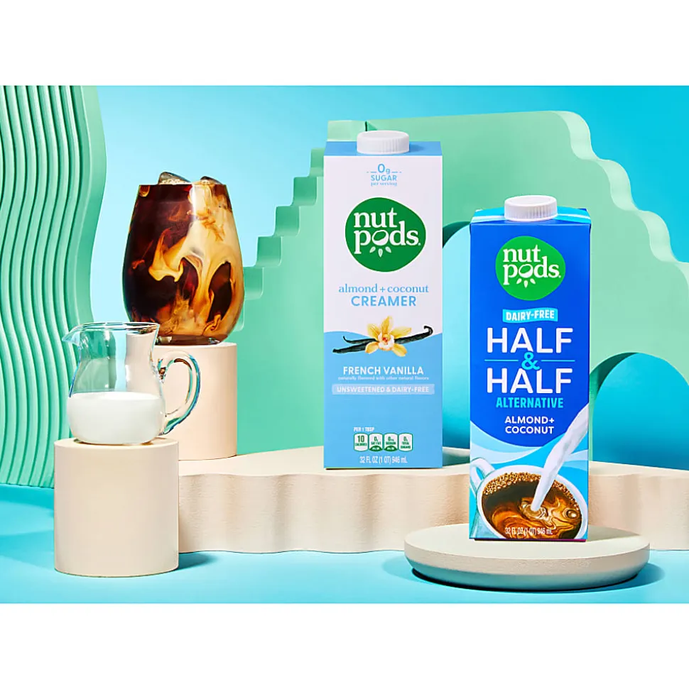 Nutpods® Unsweetened Non-Dairy Half & Half Creamer, 32 fl oz carton