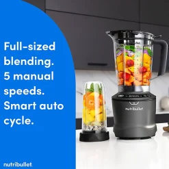 Nutribullet Pro Blender Combo, 64 Oz, Gray, Total Qty 1