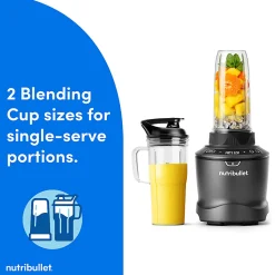 Nutribullet Pro Blender Combo, 64 Oz, Gray, Total Qty 1