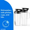 Nutribullet Pro Blender Combo, 64 Oz, Matte White, Total Qty 1