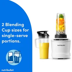 Nutribullet Pro Blender Combo, 64 Oz, Matte White, Total Qty 1