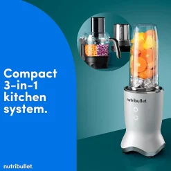 Nutribullet Ultra Plus+ 3-1 Compact Kitchen System, 32 Oz, Pearl White, Total Qty 1