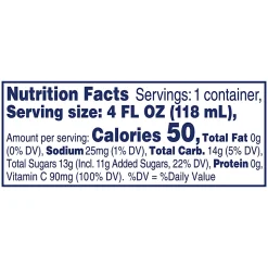 Ocean Spray Cranberry Grape Juice, 4 Oz, Pack Of 48 Cups