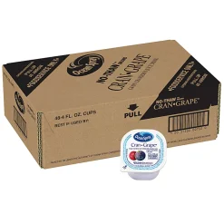 Ocean Spray Cranberry Grape Juice, 4 Oz, Pack Of 48 Cups