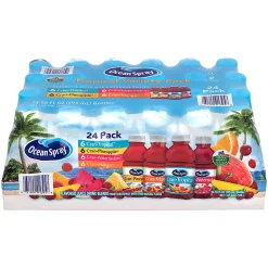 Ocean Spray Tropical Juice Variety Pack, 10 Oz, Pack Of 24 Juices