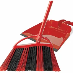 O-Cedar PowerCorner One Sweep Broom - Red, Black, Gray - 1 Each