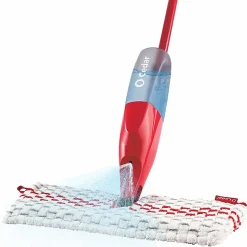 O-Cedar ProMist MAX Microfiber Spray Mop - MicroFiber Head - Reusable, Machine Washable, Refillable, Double-sided - Multi - 1 Each