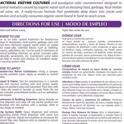OdoBan® Eucalyptus BioOdor Digester Refill, Floral Scent, 128 Oz Bottle