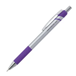 Office Depot® Brand Advanced Ink Retractable Ballpoint Pens, Needle Point, 0.7 mm, Assorted Barrels, Assorted Ink Colors, Pack Of 8