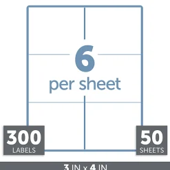 Office Depot® Brand Badge Inserts, Convention Size, 3