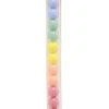 Office Depot® Brand Ballpoint Pen With Topper, Medium Point, 0.7 mm, Pink Barrel, Black Ink, Butterfly
