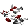 Office Depot® Brand Binder Clips, Medium, 1-1/4" Wide, 5/8" Capacity, Assorted Colors, Pack Of 24