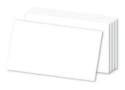 Office Depot® Brand Blank Index Cards, 3" x 5", White, Pack Of 100