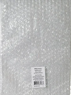 Office Depot® Brand Bubble Pouch, 11"H x 8"W x 3/10"D, Clear