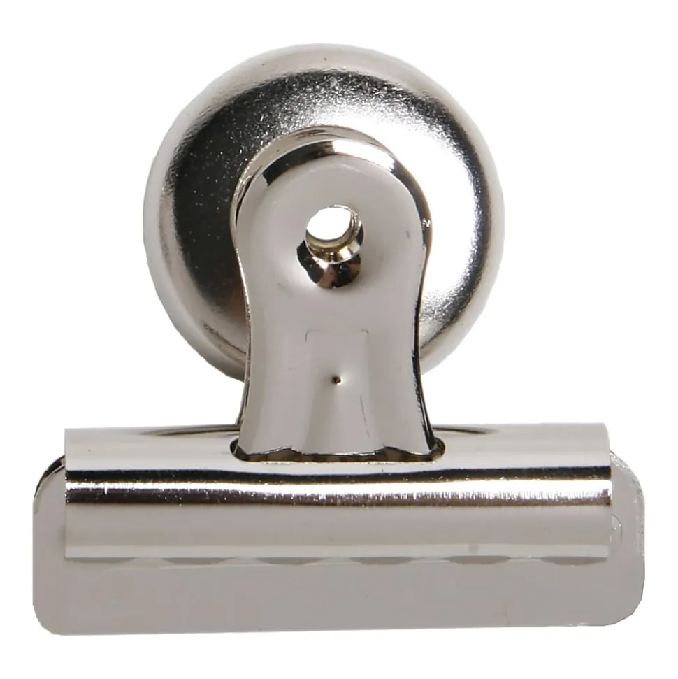 Office Depot® Brand Bulldog Clips, 2-1/8", Silver, Pack Of 2