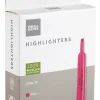 Office Depot® Brand Chisel-Tip Highlighter, 100% Recycled Plastic Barrel, Fluorescent Pink, Pack Of 12