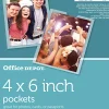 Office Depot® Brand Clear Pockets, 4" x 6", Pack Of 10