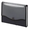 Office Depot® Brand Clearview Expanding File, 2-1/2" Expansion, Letter Size, Black