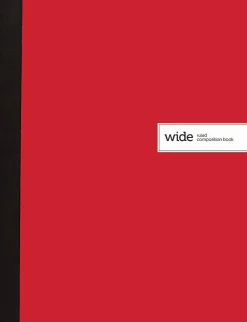 Office Depot® Brand Composition Books, 7-1/2" x 9-3/4", Wide Ruled, 80 Sheets, Assorted Colors, Pack Of 4 Books