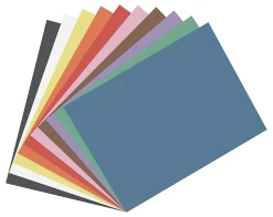 Office Depot® Brand Construction Paper, 9" x 12", 100% Recycled, Assorted Colors, Pack Of 100 Sheets