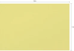 Office Depot® Brand Construction Paper, 12" x 18", 100% Recycled, Yellow, Pack Of 50 Sheets