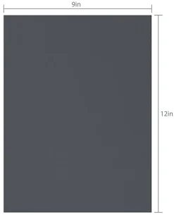 Office Depot® Brand Construction Paper, 9" x 12", 100% Recycled, Black, Pack Of 2,000 Sheets
