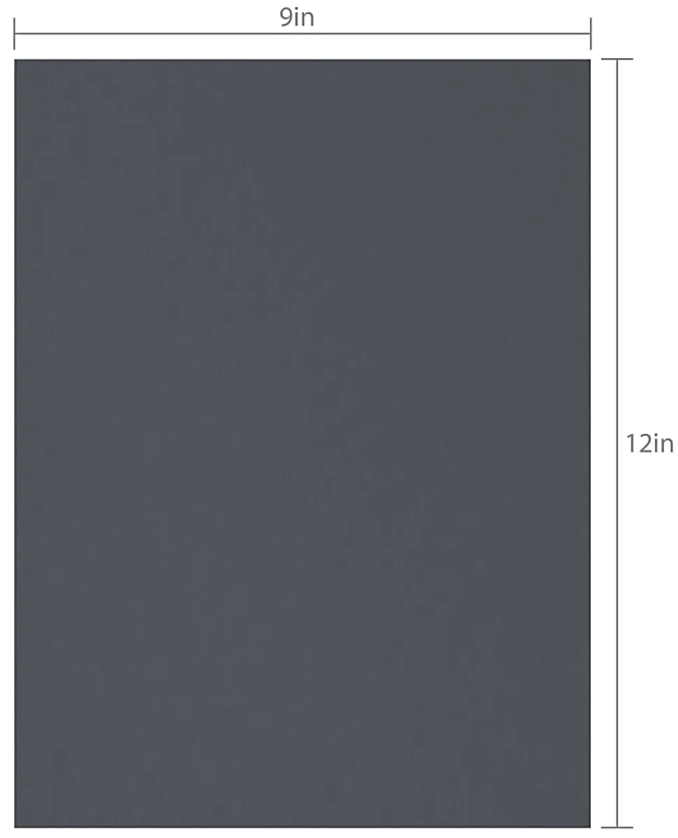Office Depot® Brand Construction Paper, 9" x 12", 100% Recycled, Black, Pack Of 2,000 Sheets