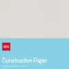 Office Depot® Brand Construction Paper, 9" x 12", 100% Recycled, Stone White, Pack Of 500 Sheets