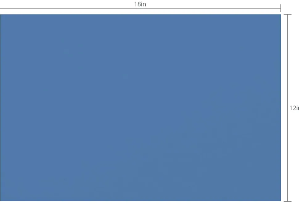 Office Depot® Brand Construction Paper, 12" x 18", 100% Recycled, Bright Blue, Pack Of 50 Sheets