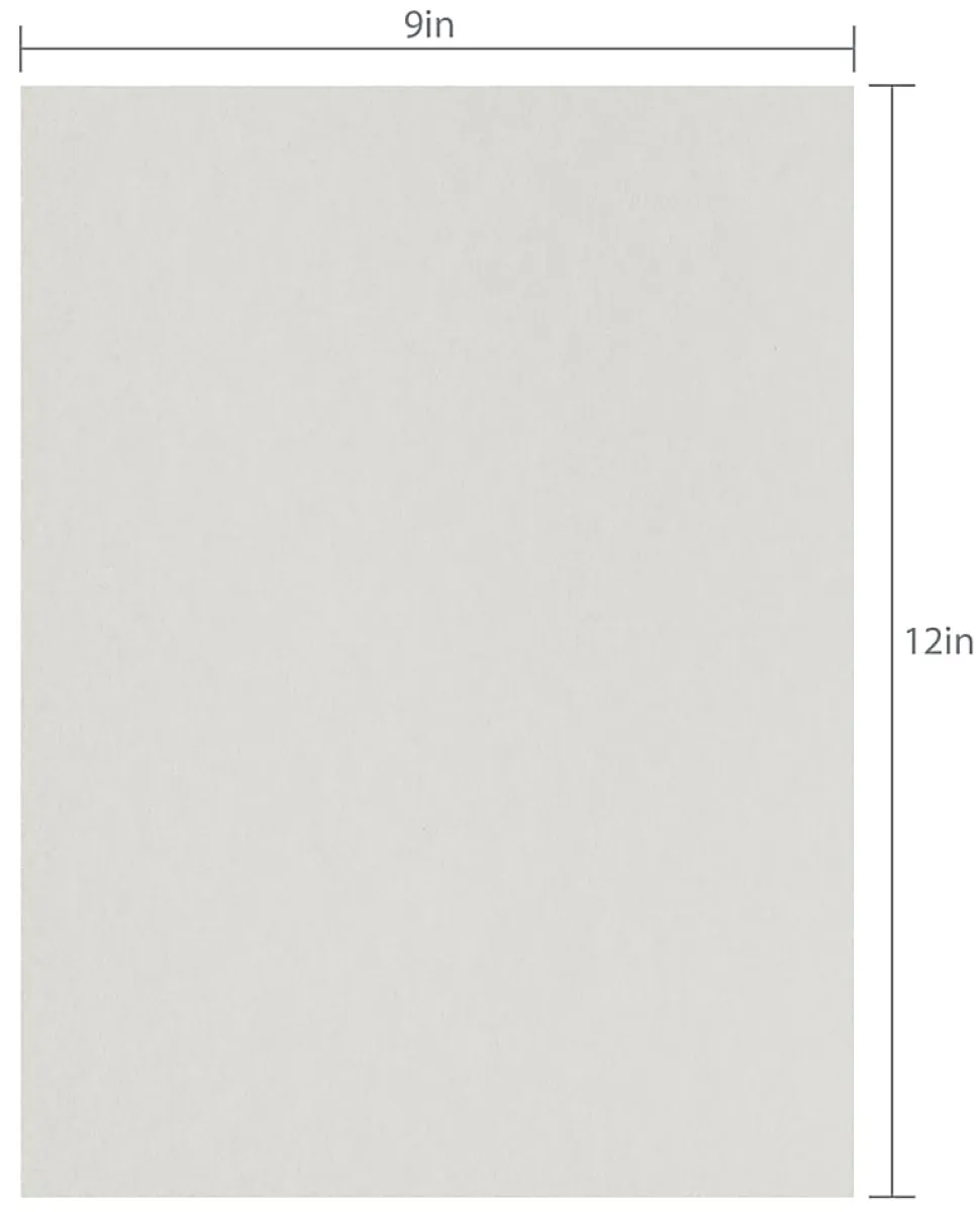 Office Depot® Brand Construction Paper, 9" x 12", 100% Recycled, Stone White, Pack Of 2,000 Sheets