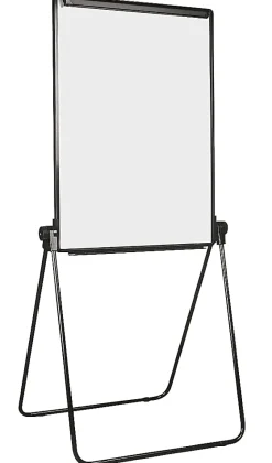 Office Depot® Brand Convertible Table/Footbar Non-Magnetic Dry-Erase Whiteboard Presentation Easel, 67