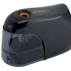 Office Depot® Brand Cordless Pencil Sharpener, Black/Silver