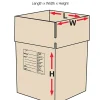 Office Depot® Brand Deluxe Moving Boxes, 24" x 18" x 24", Kraft, Pack Of 10