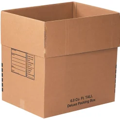 Office Depot® Brand Deluxe Moving Boxes, 24" x 18" x 24", Kraft, Pack Of 10