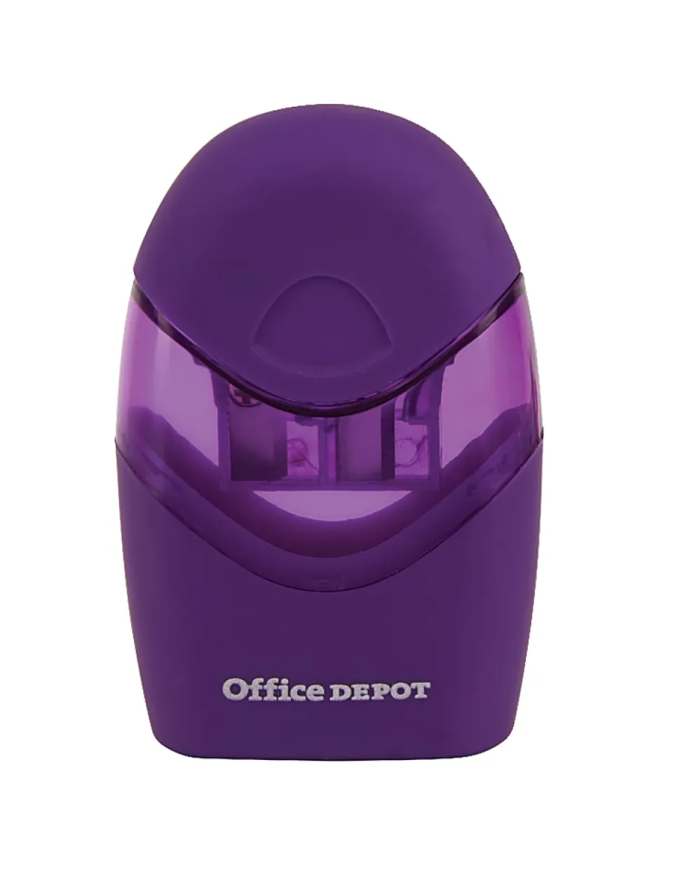 Office Depot® Brand Double-Hole Manual Pencil Sharpener, Assorted Colors