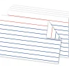Office Depot® Brand Double Sided Index Cards, 4" x 6", White, Pack Of 100