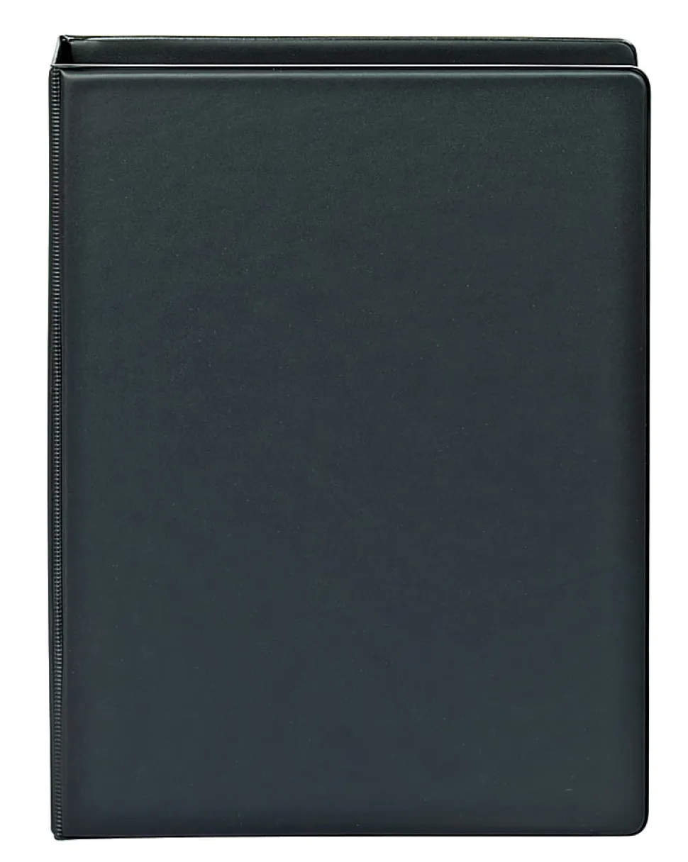 Office Depot® Brand Durable Legal-Size Reference 3-Ring Binder, 2" Round Rings, 41% Recycled, Black