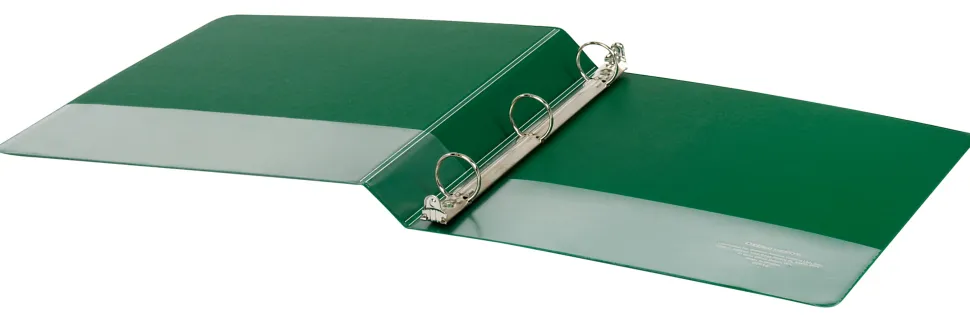 Office Depot® Brand Durable Reference 3-Ring Binder, 1" Round Rings, Dark Green