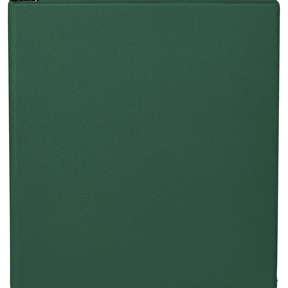 Office Depot® Brand Durable Reference 3-Ring Binder, 1" Round Rings, Dark Green