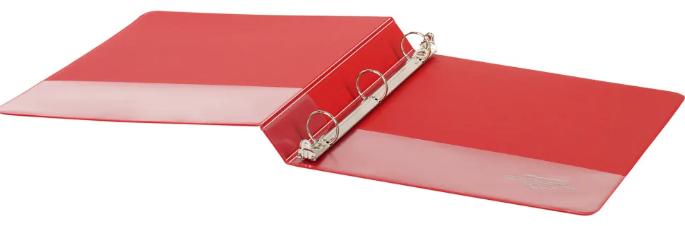 Office Depot® Brand Durable Reference 3-Ring Binder, 1" Round Rings, Red